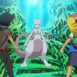 Exploring caves being led by mewtwo